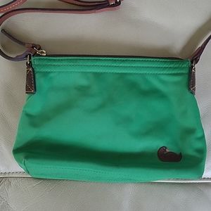 Dooney & Bourke green crossbody purse